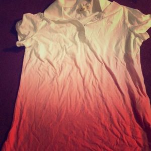 Ombré effect Polo shirt